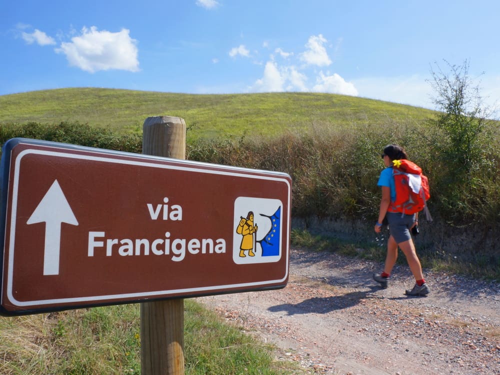 Via Francigena a piedi