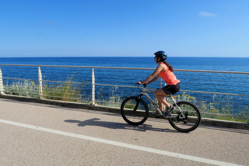 Ciclopedonale MareMonti, da Levanto a Framura nelle gallerie con vista mare